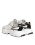 Dolce & Gabbana White Silver DAYMASTER Leather Sneakers Men Shoes